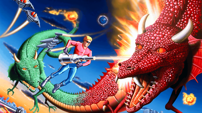 Space Harrier - Fanart - Background (Japan) - 1920x1080