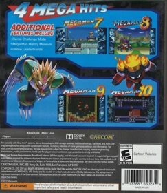 Mega Man Legacy Collection 2 - Box - Back (North America) - 1193x1374