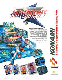 Rollergames - Advertisement Flyer - Front (United Kingdom) - 1728x2200