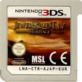 Jewel Quest IV: Heritage - Cart - Front (Europe) - 771x768