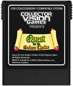 Quest for the Golden Chalice - Cart - Front (North America) - 1130x1330
