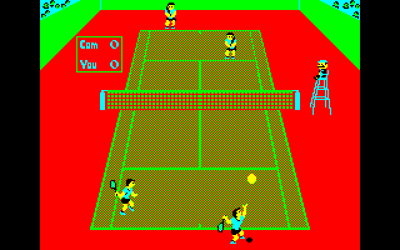 Nintendo no Tennis - Screenshot - Gameplay (Japan) - 640x400