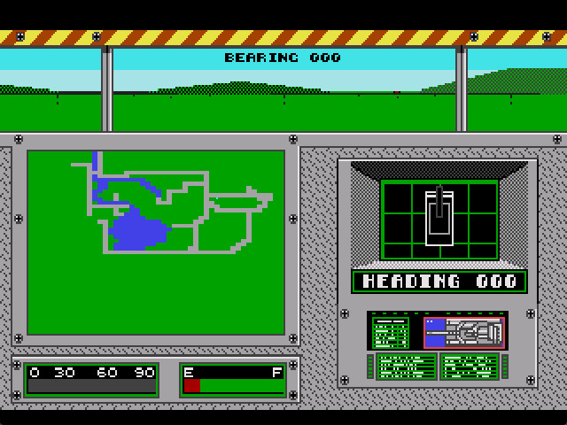 Illustration of M-1 Abrams Battle Tank