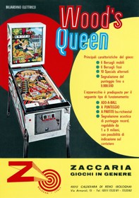 Wood's Queen - Advertisement Flyer - Front (World) - 850x1209