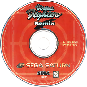 Virtua Fighter Remix - Disc (North America) - 1000x1000