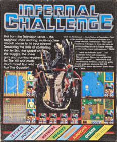 Run the Gauntlet - Box - Back (Europe) - 889x1075
