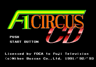 F1 Circus CD - Screenshot - Game Title (Japan) - 640x448