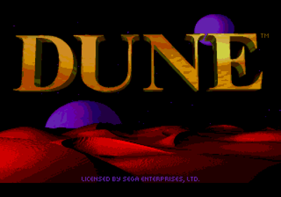 Dune - Screenshot - Game Title (World) - 640x448