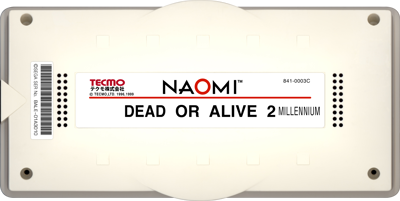 Dead or Alive 2: Millennium - Cart - Front (North America) - 3027x1522
