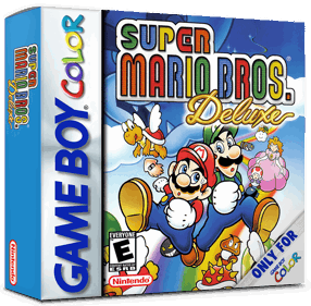 Super Mario Bros. Deluxe - Box - 3D (North America) - 1016x998
