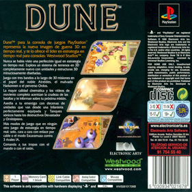Dune 2000 - Box - Back (Spain) - 640x640