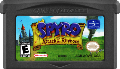 Spyro: Attack of the Rhynocs - Cart - Front (North America) - 1000x574
