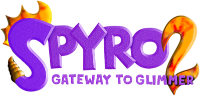 Spyro 2: Ripto's Rage! - Clear Logo (World) - 679x327