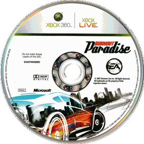Burnout Paradise - Disc (Europe) - 2877x2863