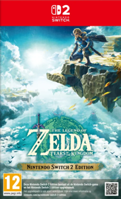 The Legend of Zelda: Tears of the Kingdom: Nintendo Switch 2 Edition - Box - Front (Europe) - 462x758