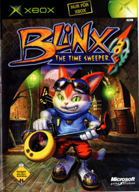 Blinx: The Time Sweeper - Box - Front (Germany) - 581x800