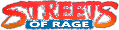 Streets Of Rage - Clear Logo (World) - 558x144