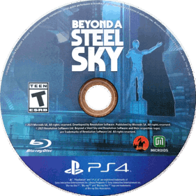 Beyond a Steel Sky - Disc (North America) - 993x993