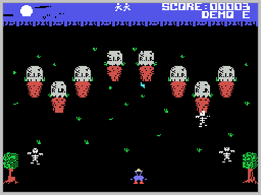 Happy Halloween - Screenshot - Gameplay (World) - 256x192