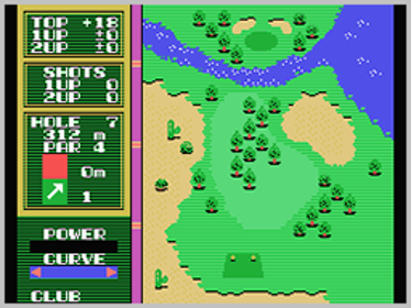 Hole in One - Screenshot - Gameplay (World) - 256x192