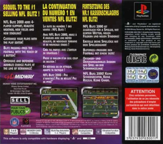 NFL Blitz 2000 - Box - Back (Europe) - 860x760