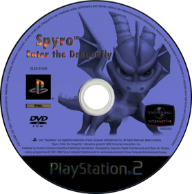 Spyro: Enter the Dragonfly - Disc (Europe) - 768x773