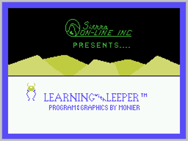Learning with Leeper - Screenshot - Game Title (North America) - 256x192