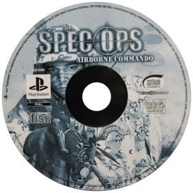 Spec Ops: Airborne Commando - Disc (Europe) - 600x600
