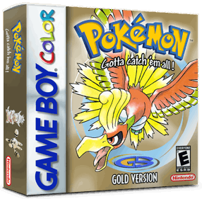 Pokémon Gold Version - Box - 3D (North America) - 1016x998