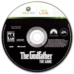 The Godfather: The Game - Disc (North America) - 1440x1440
