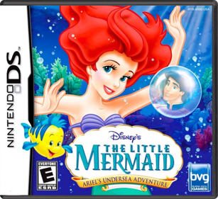 The Little Mermaid: Ariel's Undersea Adventure - Box - Front - Reconstructed (North America) - 774x708