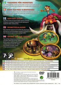 Crash of the Titans - Box - Back (Europe) - 640x897
