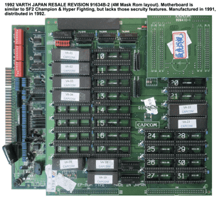 Varth: Operation Thunderstorm - Arcade - Circuit Board (Japan) - 1437x1310