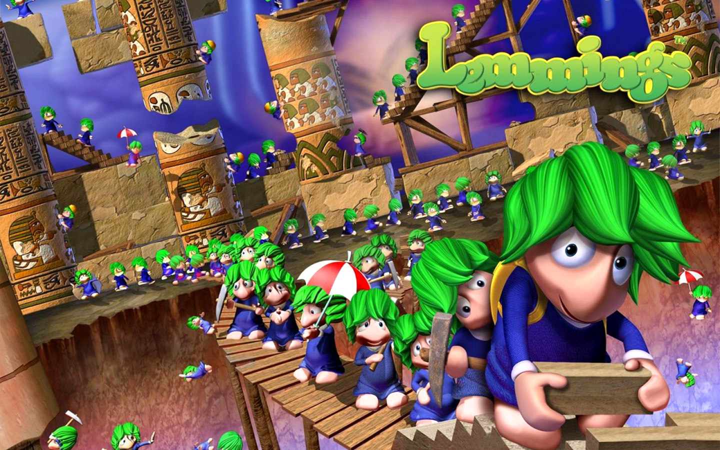 Illustration of Lemmings