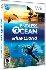 Endless Ocean: Blue World - Box - 3D (North America) - 1000x1516