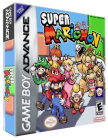 Super MarioMon - Box - 3D (World) - 494x640