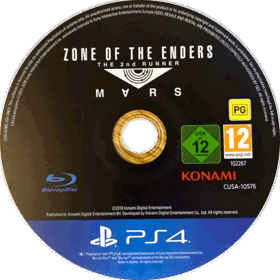 Zone of the Enders: The 2nd Runner M∀RS - Disc (World) - 1041x1042