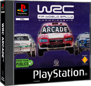 WRC: FIA World Rally Championship Arcade - Box - 3D (France) - 1409x1330