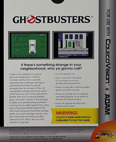 Ghostbusters - Box - Back (World) - 900x1100