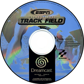 ESPN International Track & Field - Disc (Europe) - 1000x1000