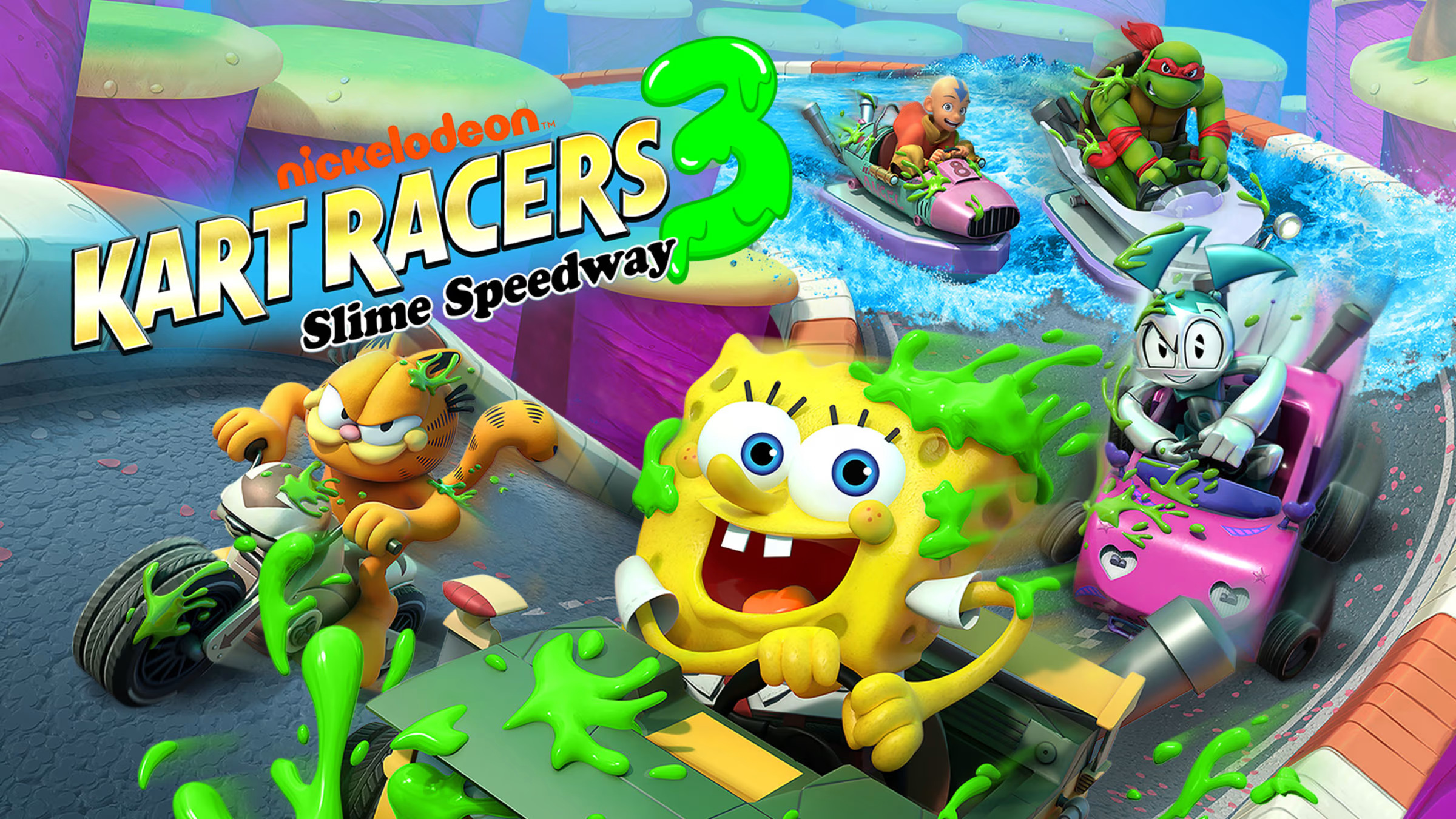 Illustration of Nickelodeon Kart Racers 3: Slime Speedway