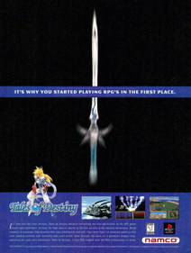 Tales of Destiny - Advertisement Flyer - Front (United States) - 1660x2200