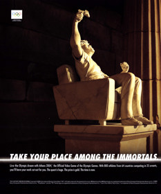 Athens 2004 - Advertisement Flyer - Front (United States) - 1904x2290