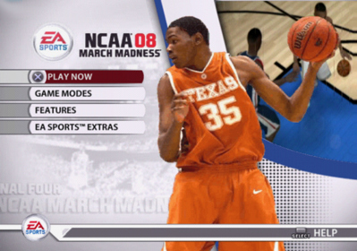 NCAA March Madness 08 - Screenshot - Game Select (North America) - 639x448