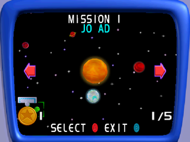 Buzz Lightyear of Star Command - Screenshot - Game Select (World) - 640x480