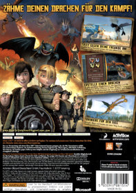 How to Train Your Dragon - Box - Back (Germany) - 600x852
