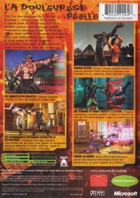 Tao Feng: Fist of the Lotus - Box - Back (France) - 483x680
