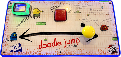 Doodle Jump Arcade - Arcade - Control Panel (United States) - 3529x1665