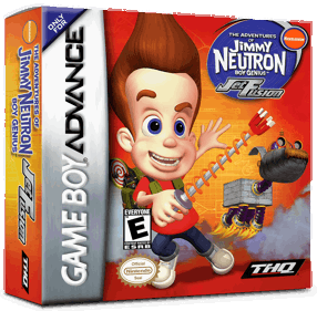 The Adventures of Jimmy Neutron Boy Genius: Jet Fusion - Box - 3D (North America) - 1016x998