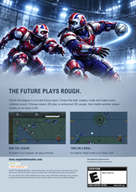 Speedball 2: Brutal Deluxe - Fanart - Box - Back (World) - 1700x2400